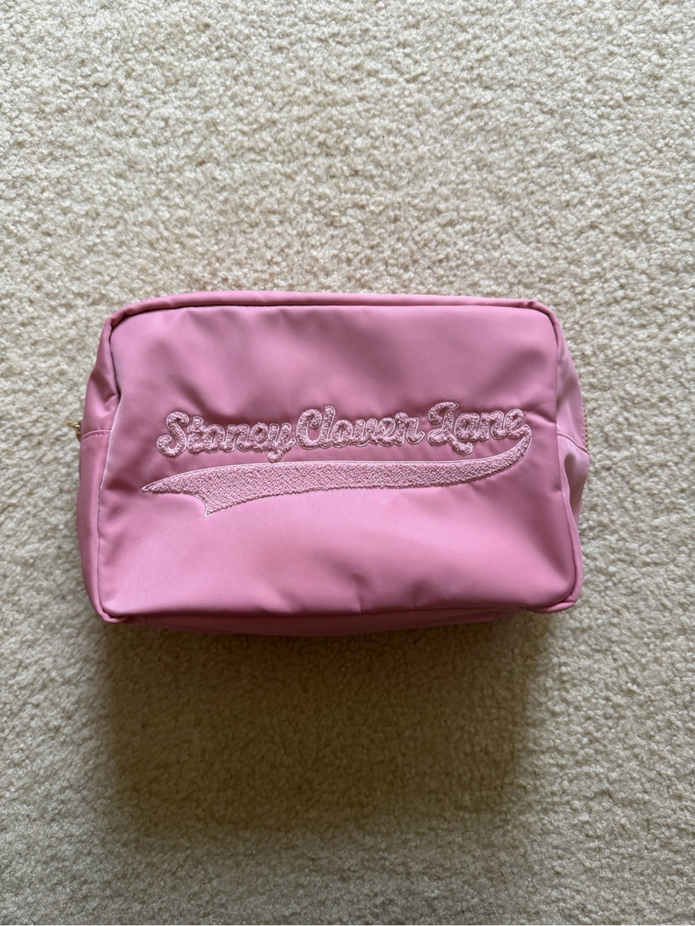 Stoney Clover Lane Mauve Large Pouch